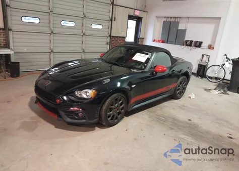 2018 Fiat 124 Spider Abarth from USA, damaged, VIN JC1NFAEK8J0133673